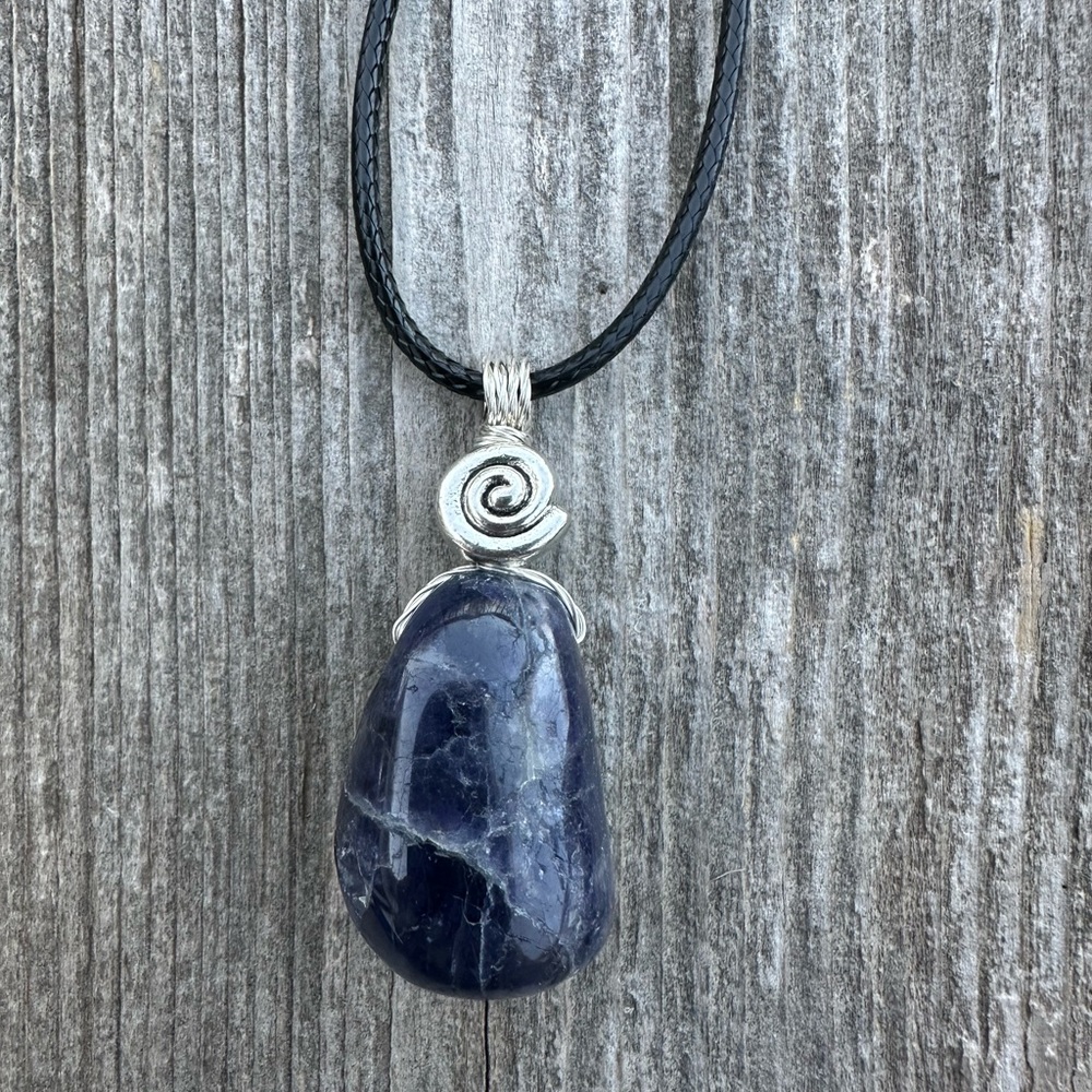 Iolite Necklace for Awakening.